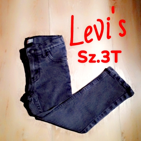 Levi's Black 511 Slims Sz.3T - Picture 1 of 12